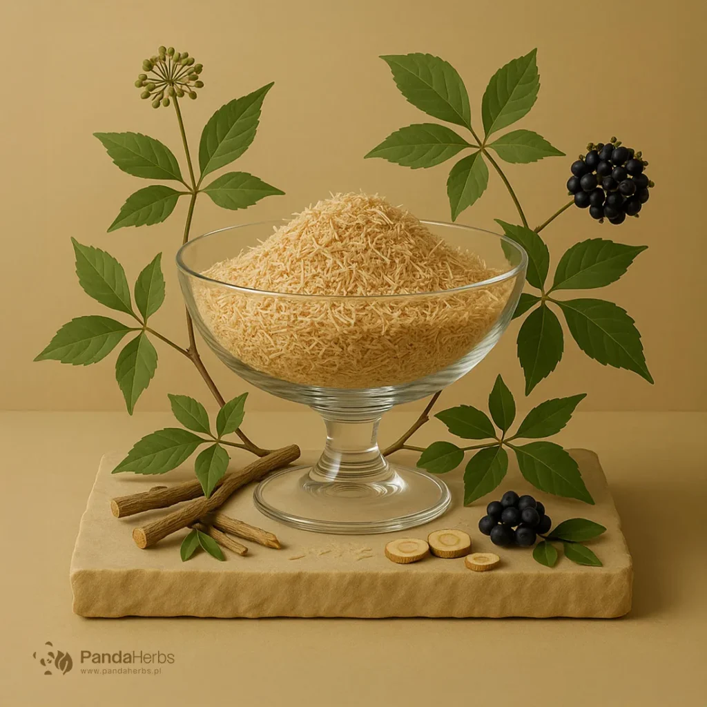 Eleuterokok kolczasty, korzeń - CI WU JIA - Radix Eleutherococci