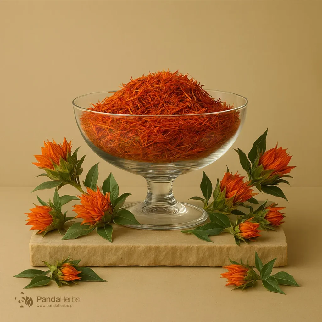 Krokosz barwierski, kwiat - HONG HUA - Flos Carthami