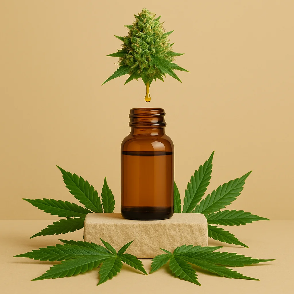Olejek konopny CBD | Cannabis sativa 5%