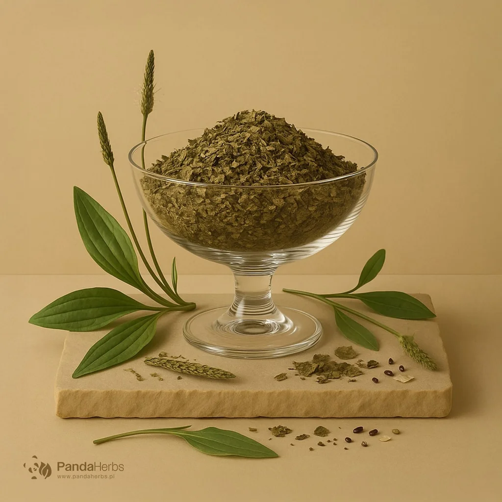 Babka lancetowata, liść - Folium Plantaginis