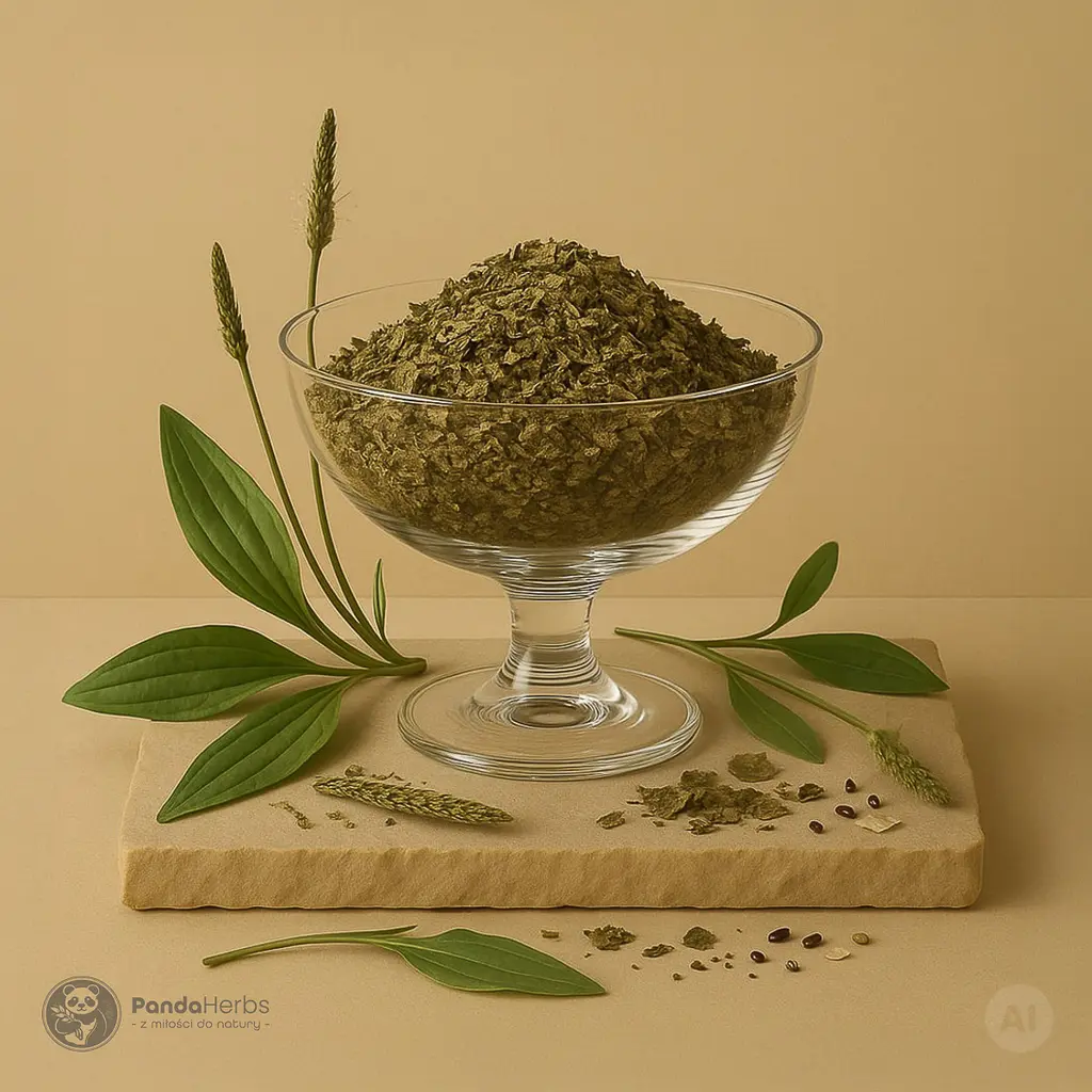 Babka lancetowata, liść - Folium Plantaginis