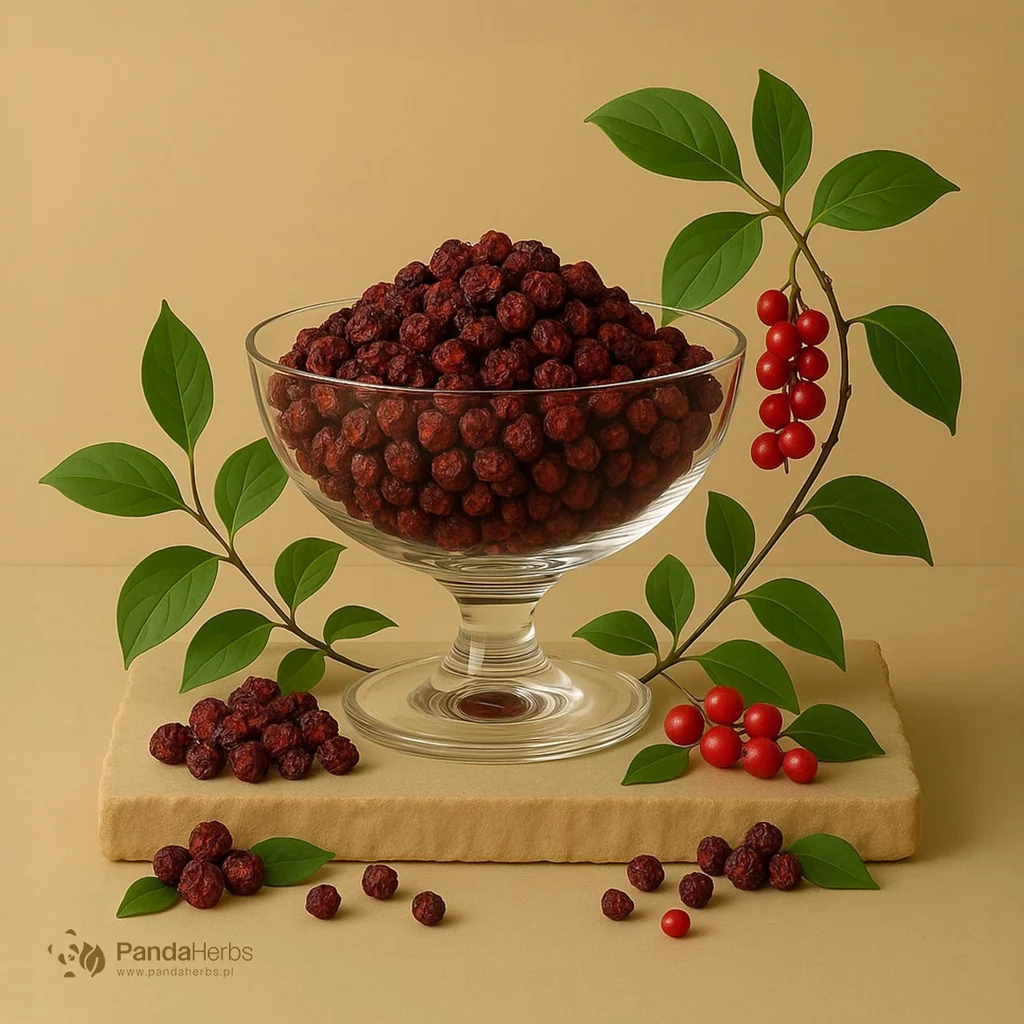 Cytryniec chiński, owoc - WU WEI ZI - Fructus Schisandrae