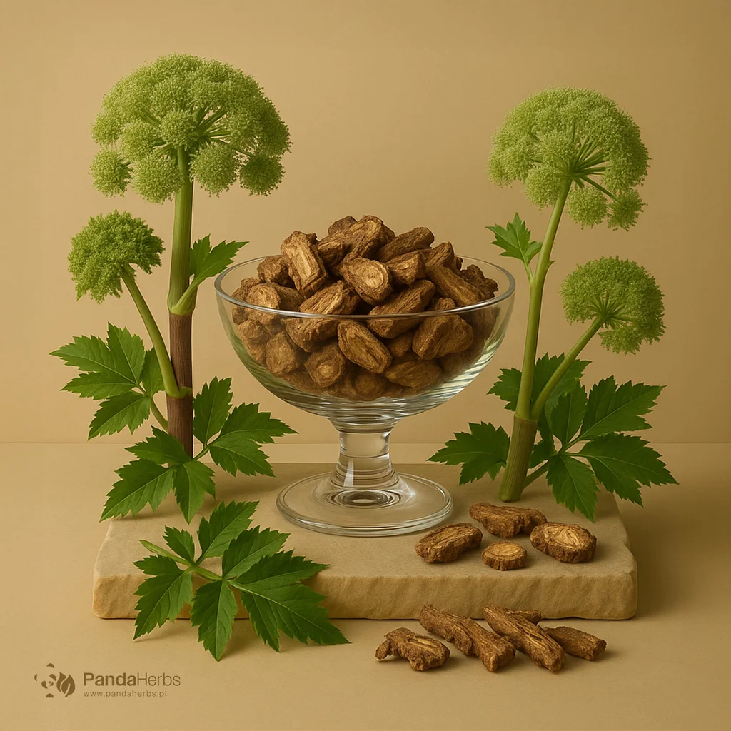 Dzięgiel górski, kłącze - QIANG HUO - Rhizoma Notopterygii