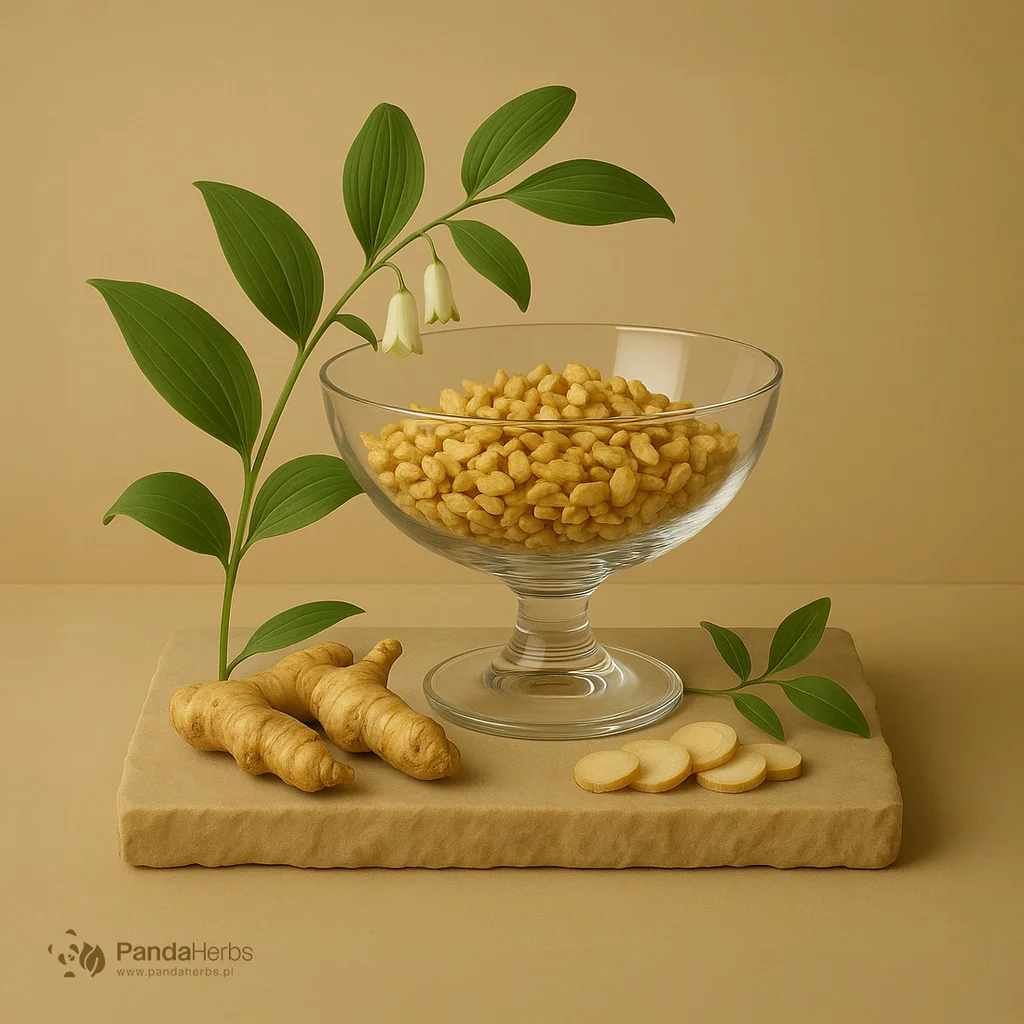 Kokoryczka wonna, kłącze - YU ZHU - Rhizoma Polygonati Odorati