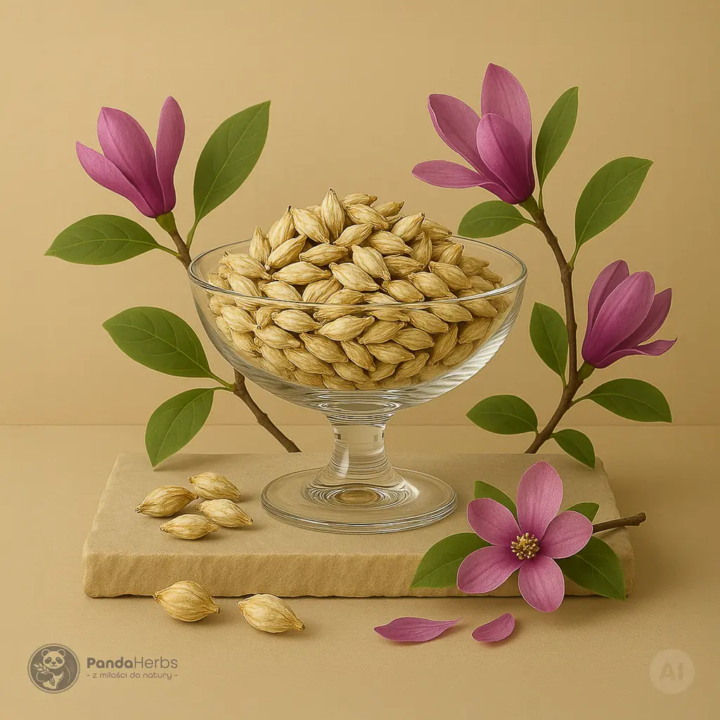 Magnolia liliowata, kwiat - XIN YI HUA - Flos Magnoliae liliiflorae