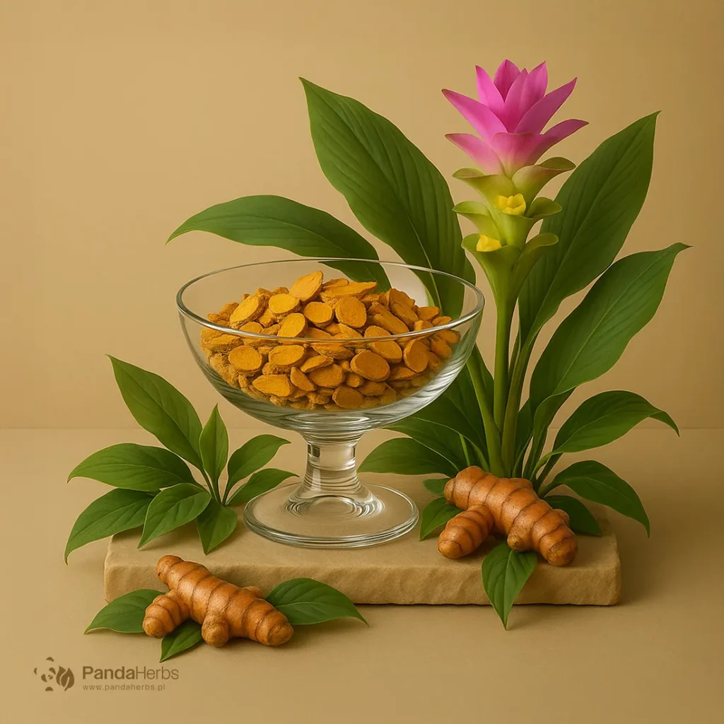 Ostryż długi, kłącze - JIANG HUANG - Rhizoma Curcumae Longae