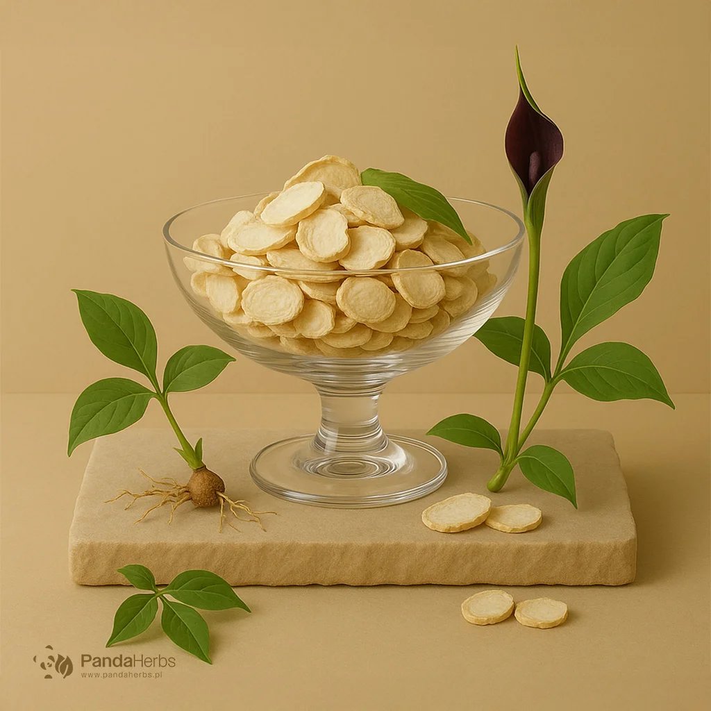 Pinelia chińska, kłącze preparowane - BAN XIA - Rhizoma Pinelliae Preparata