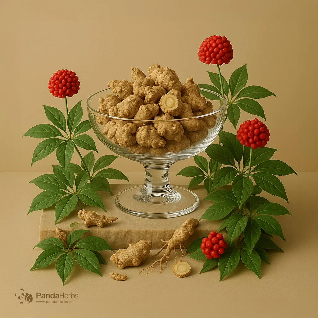 Żeń-szeń fałszywy, korzeń - SAN QI - Radix Notoginseng