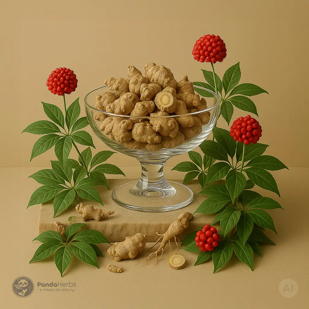 Żeń-szeń fałszywy, korzeń - SAN QI - Radix Notoginseng