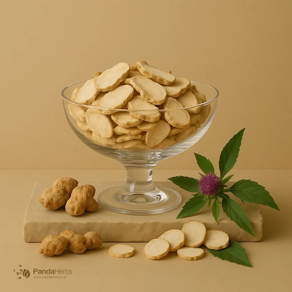 Atraktylod biały, kłącze - BAI ZHU - Rhizoma Atractylodis Macrocephalae