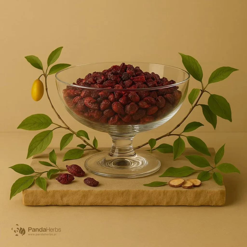 Dereń lekarski, owoc - SHAN ZHU YU - Fructus Corni