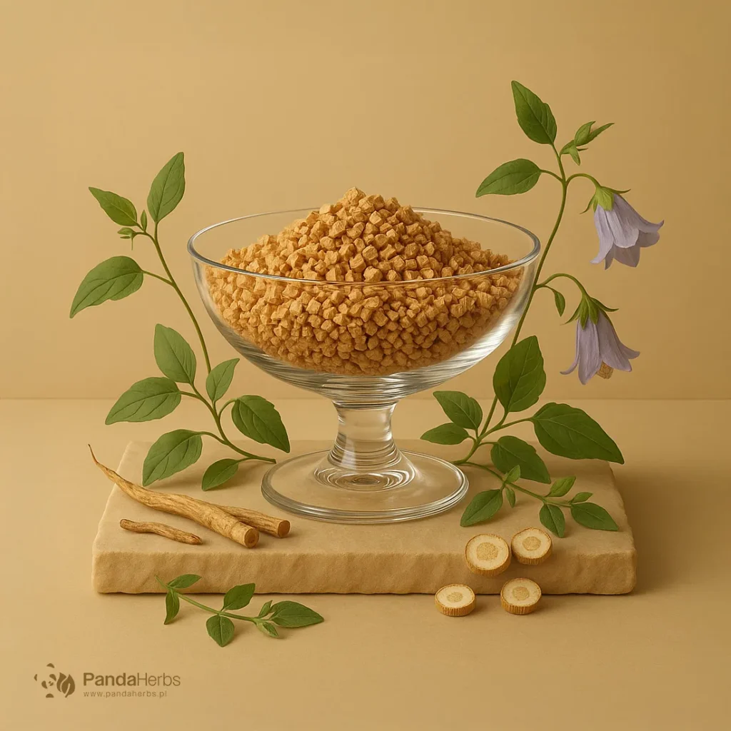 Dzwonkowiec kosmaty, korzeń - DANG SHEN - Radix Codonopsis pilosulae