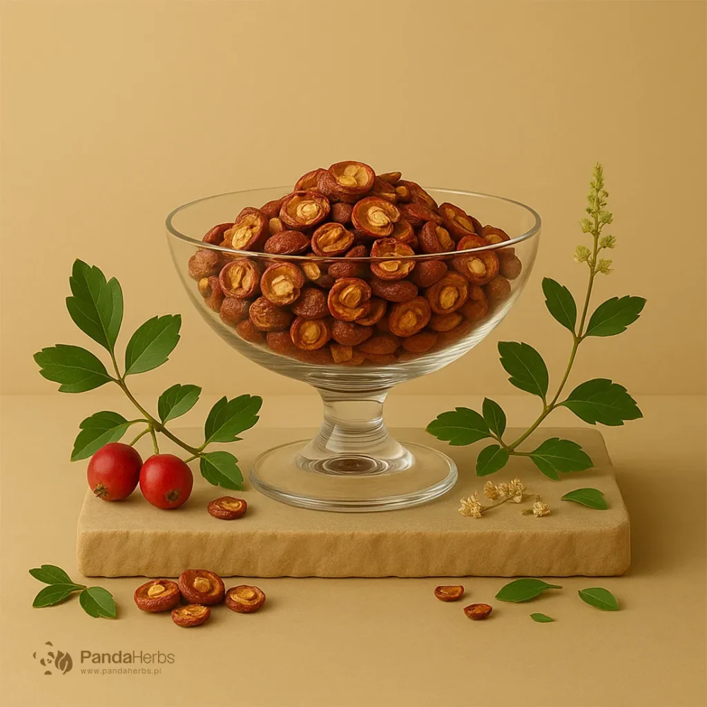 Głóg pierzastolistny, owoc - SHAN ZHA - Fructus Crataegi Pinnatifida