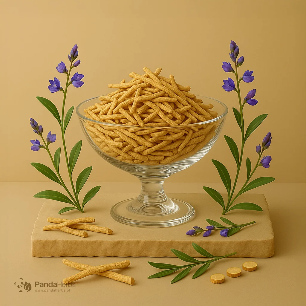 Krzyżownica cienkolistna, korzeń - YUAN ZHI - Radix Polygalae