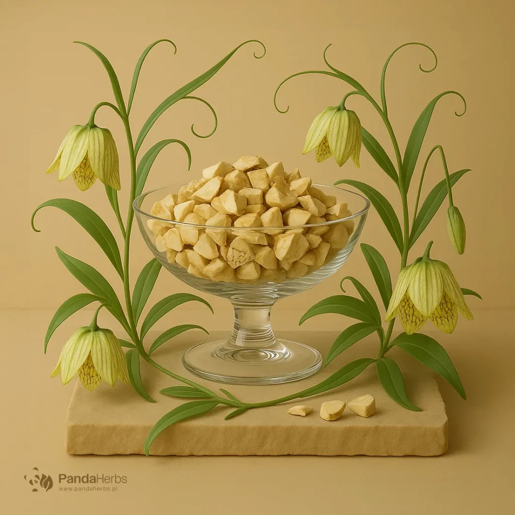 Szachownica Thunberga, cebulka - ZHE BEI MU - Bulbus Fritillariae Thunbergii