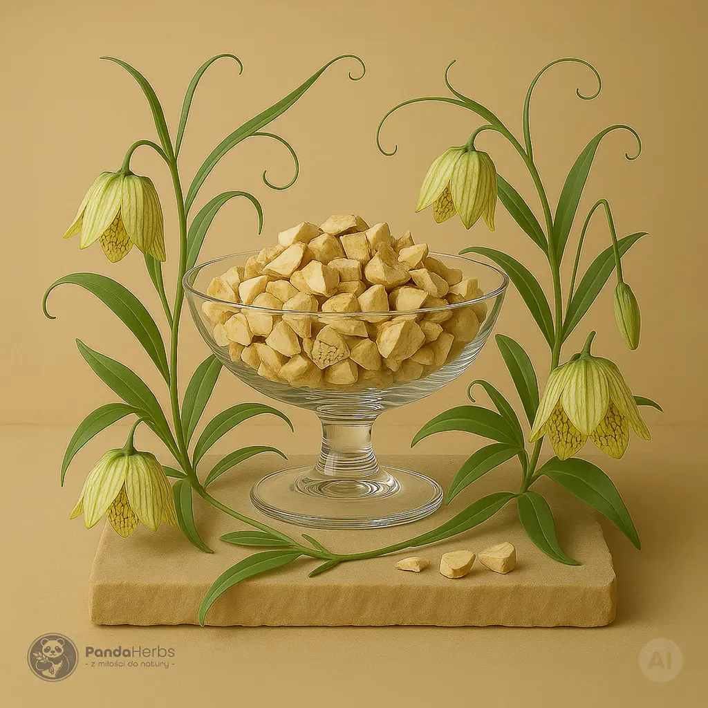 Szachownica Thunberga, cebulka - ZHE BEI MU - Bulbus Fritillariae Thunbergii