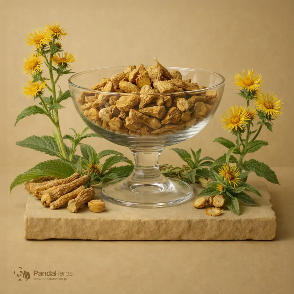 Oman chiński, korzeń - CHUAN MU XIANG - Radix Inulae racemosae