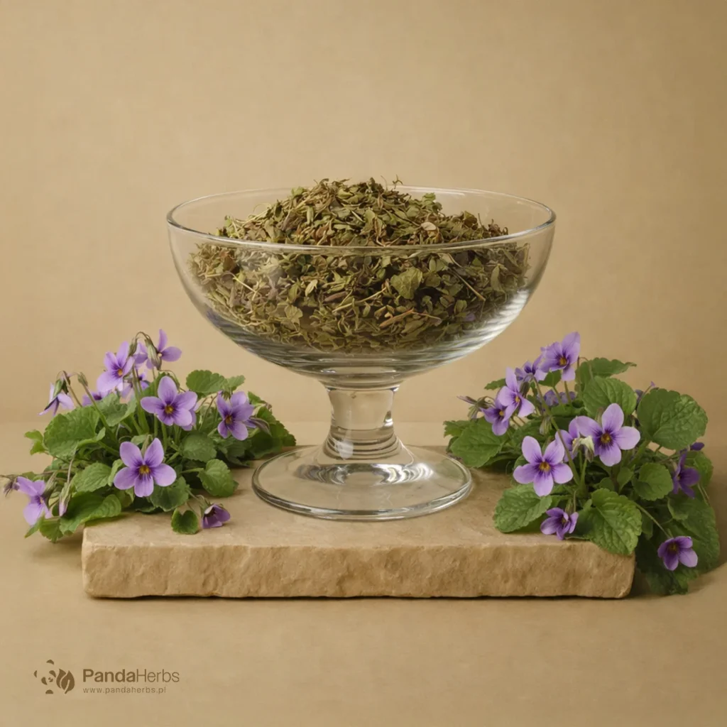 Fiołek tokijski, ziele - ZI HUA DI DING - Herba Violae yedoensis