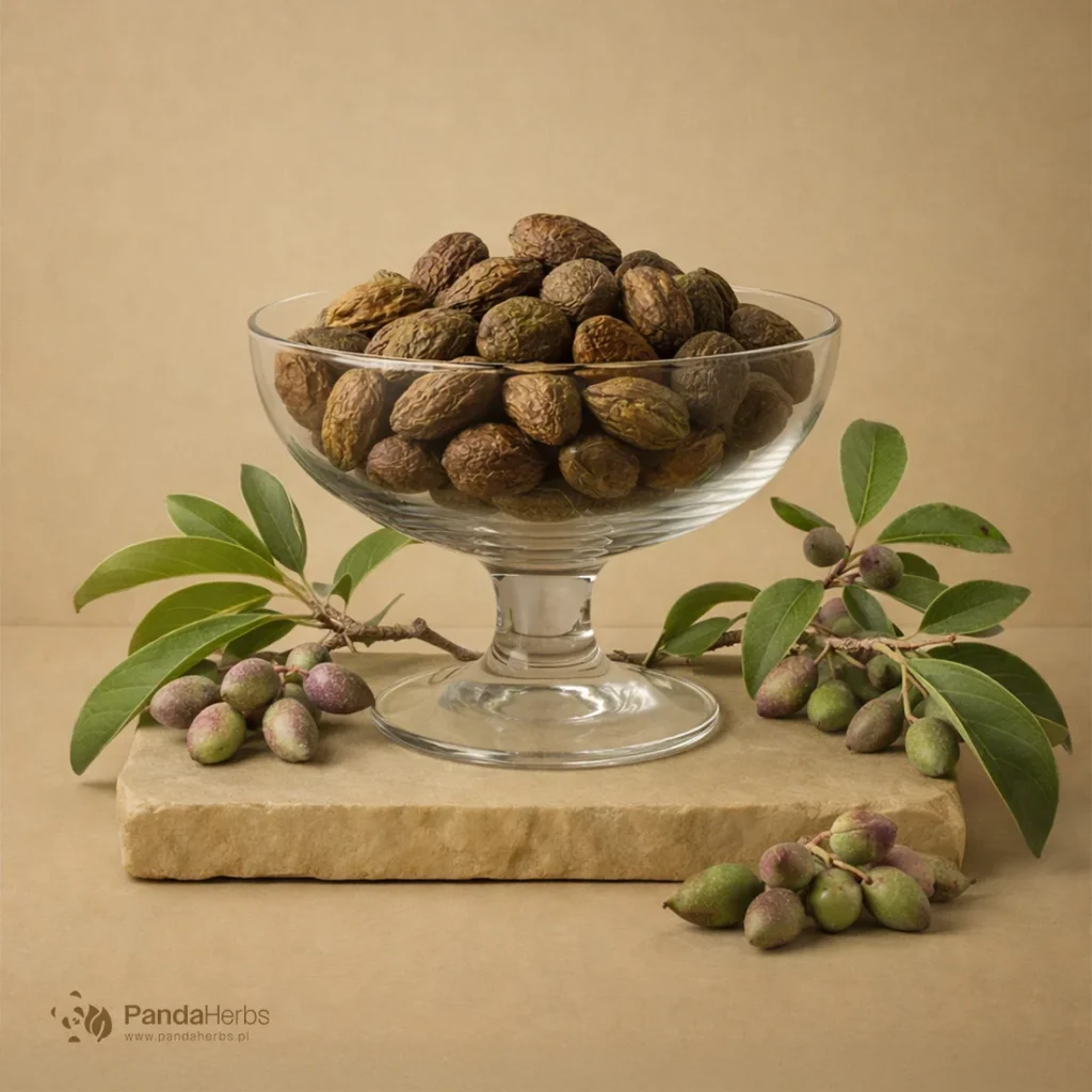 Migdałecznik chebułowiec, owoc - HE ZI - Fructus Chebulae