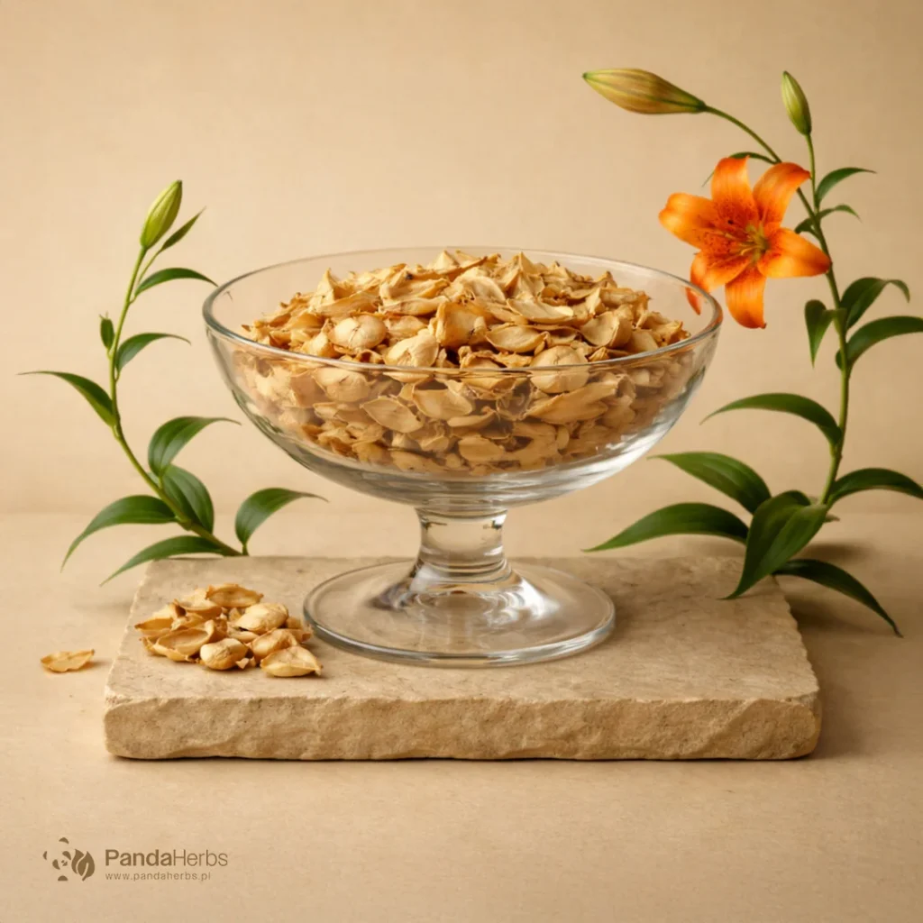 Lilia lancetowata, cebulka - BAI HE - Bulbus Lilii