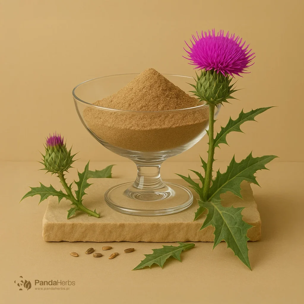 Ostropest plamisty, ekstrakt 80% - Silybum marianum