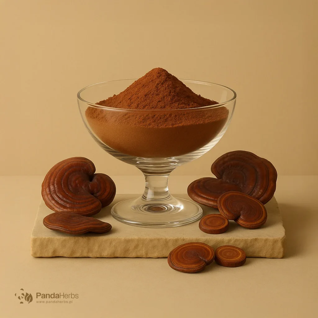 Reishi (Lakownica żółtawa), ekstrakt 20:1 – LING ZHI – Ganoderma lucidum
