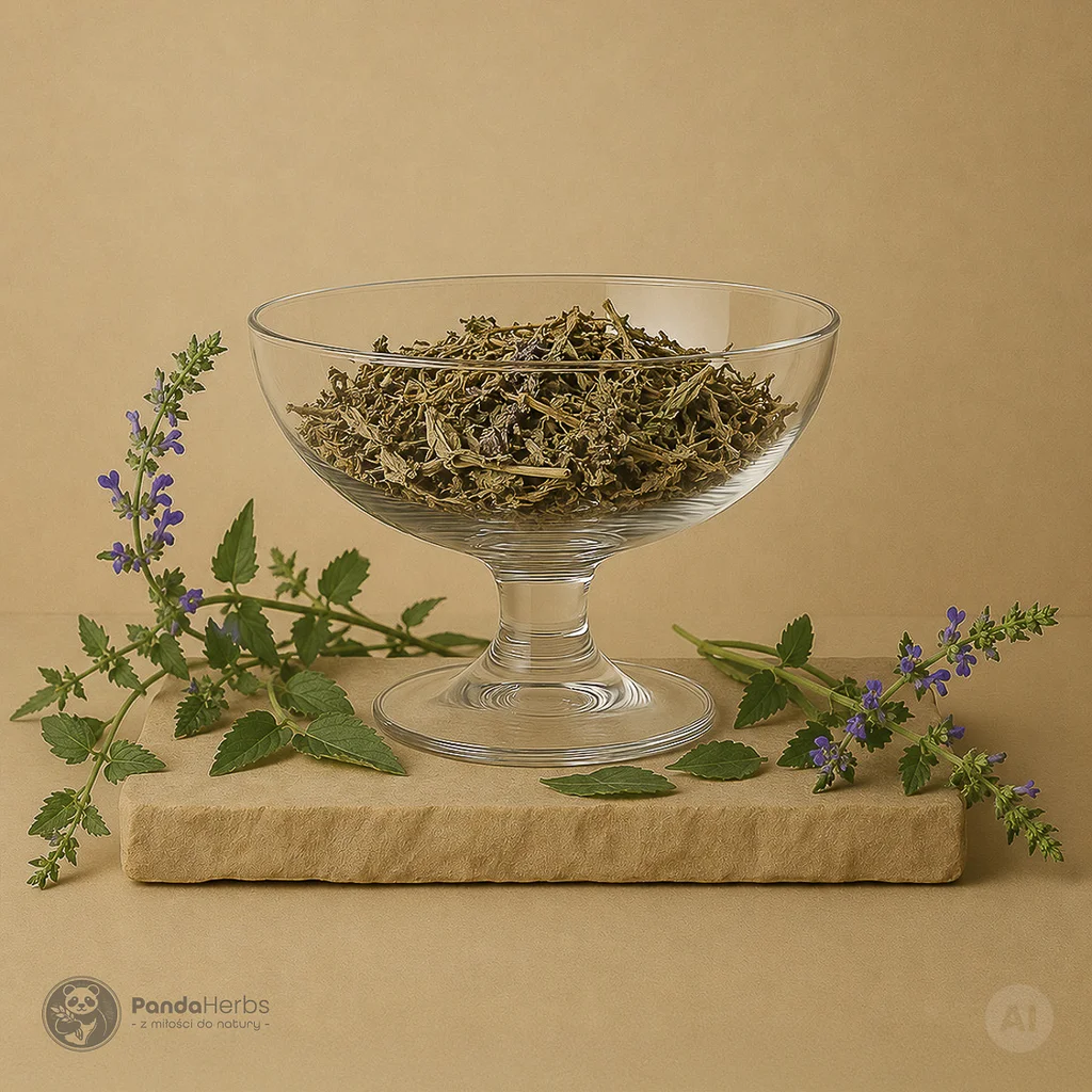 Tarczyca brodata, ziele - BAN ZHI LIAN  - Herba Scutellariae Barbatae