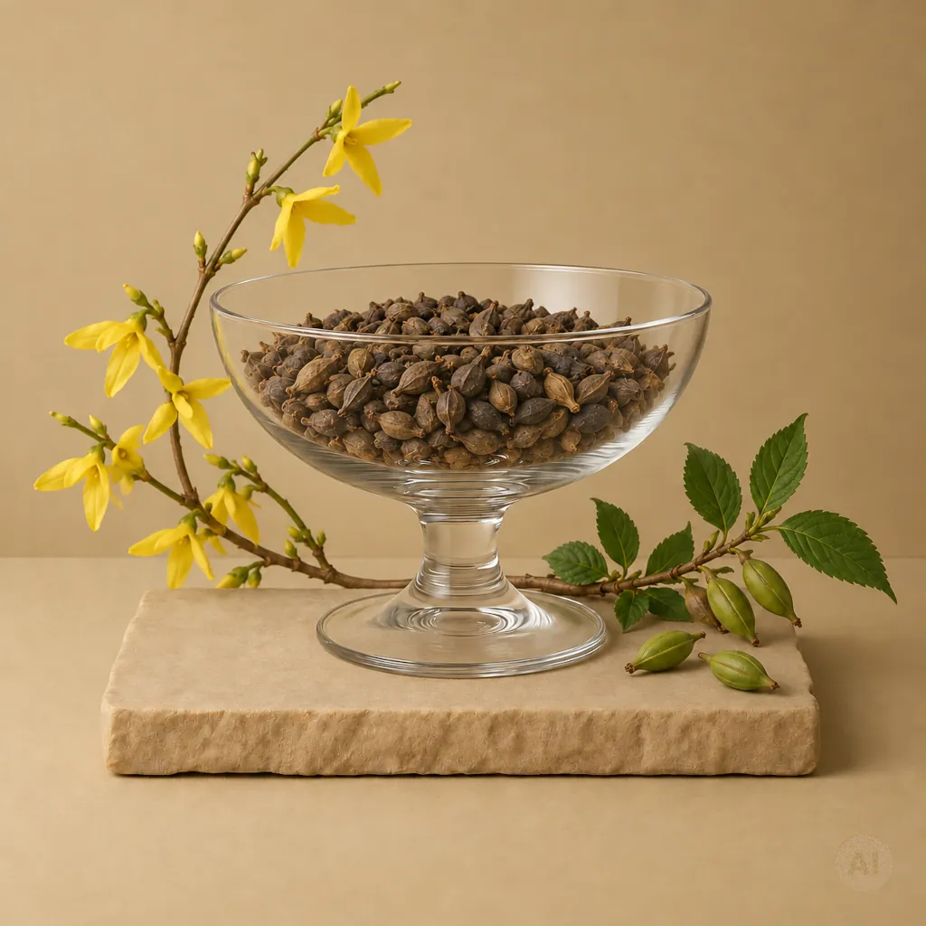 Forsycja zwisająca, owoc - LIAN QIAO - Fructus Forsythiae