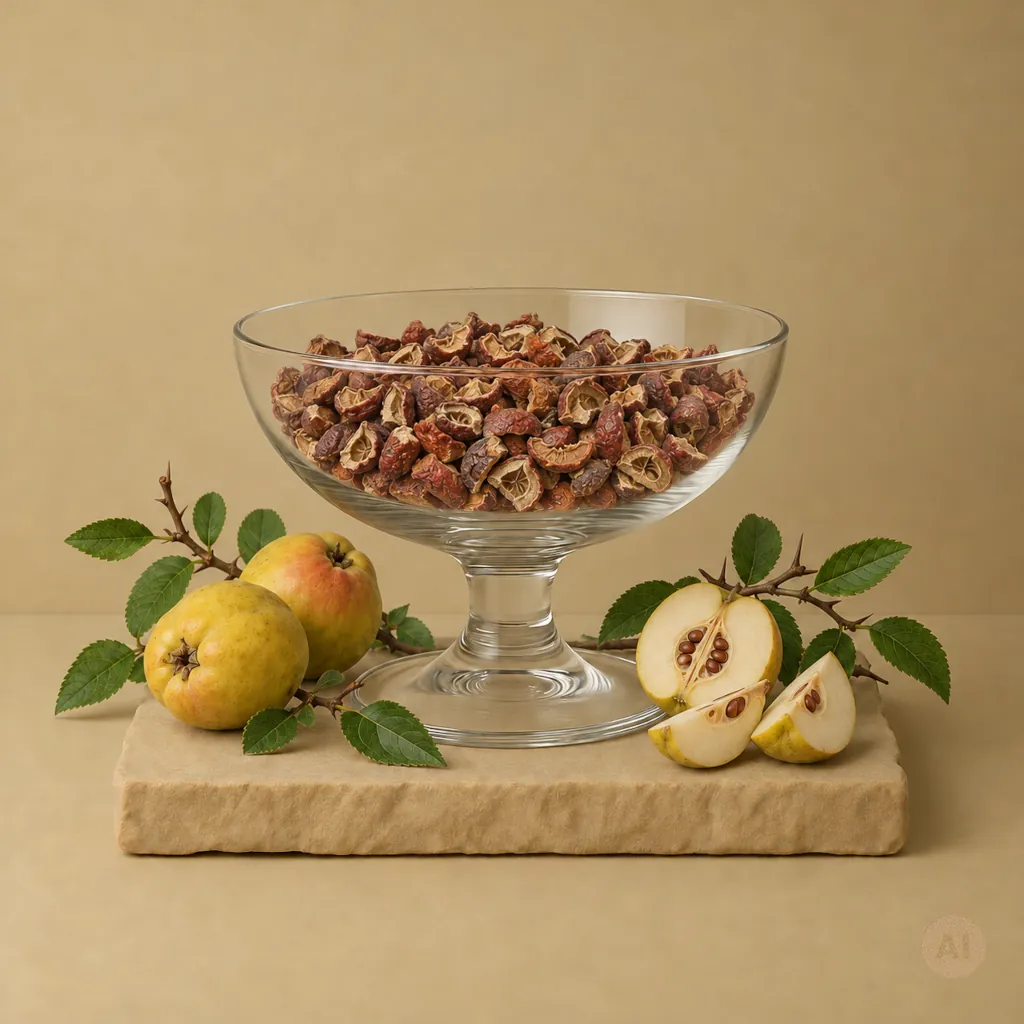 Pigwowiec chiński, owoc – MU GUA – Fructus Chaenomelis